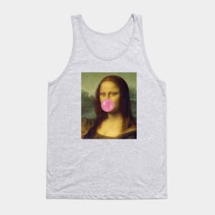 Bubble Gum Mona Lisa Tank Top